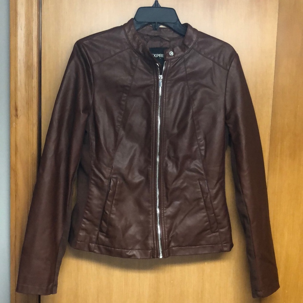 Express Faux Leather Jacket